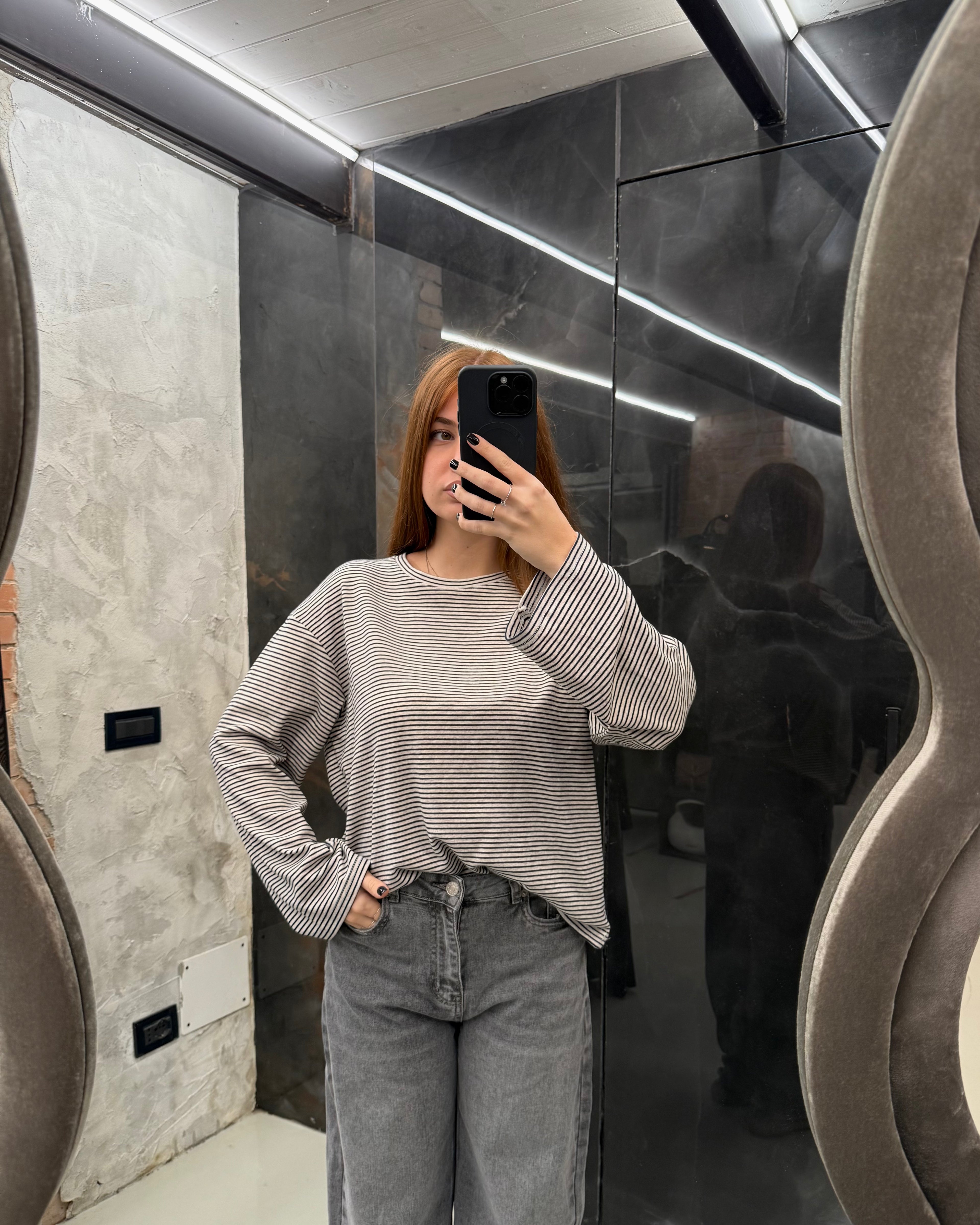Maglia a righe