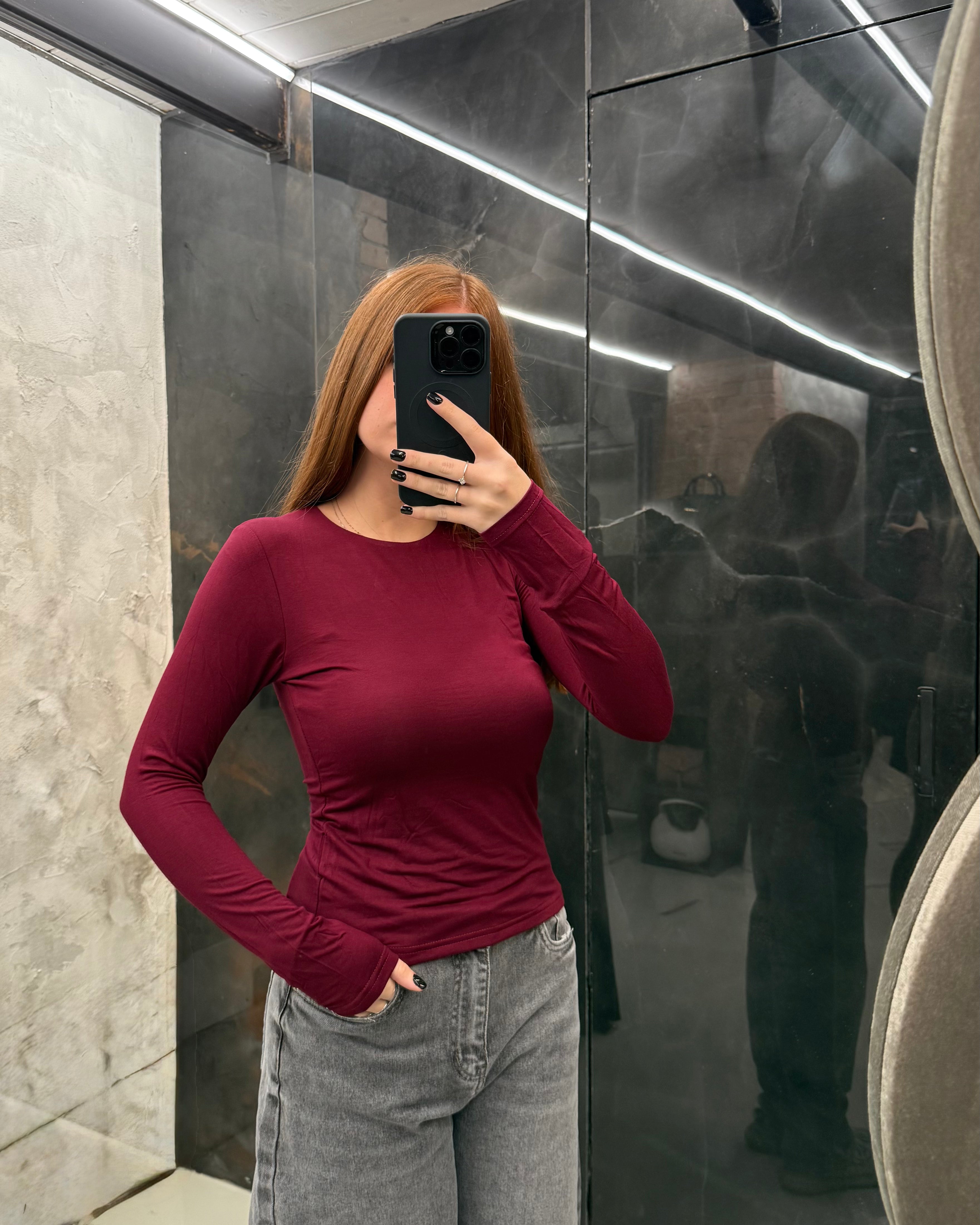 Maglia bordeaux