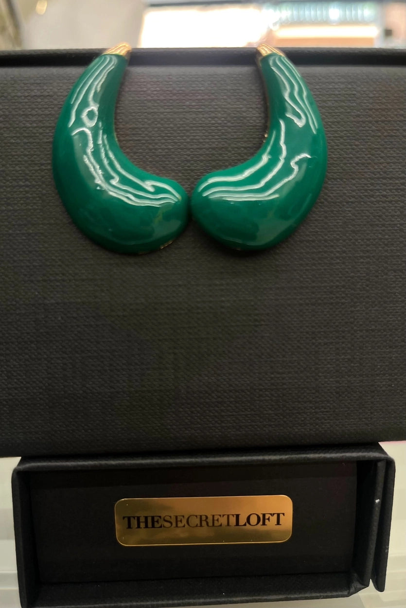 Orecchini Goccia Verdi - THE SECRET LOFT