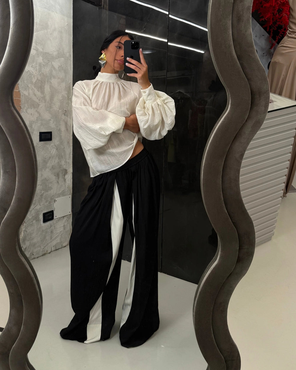 Pantalone bicolor eleh