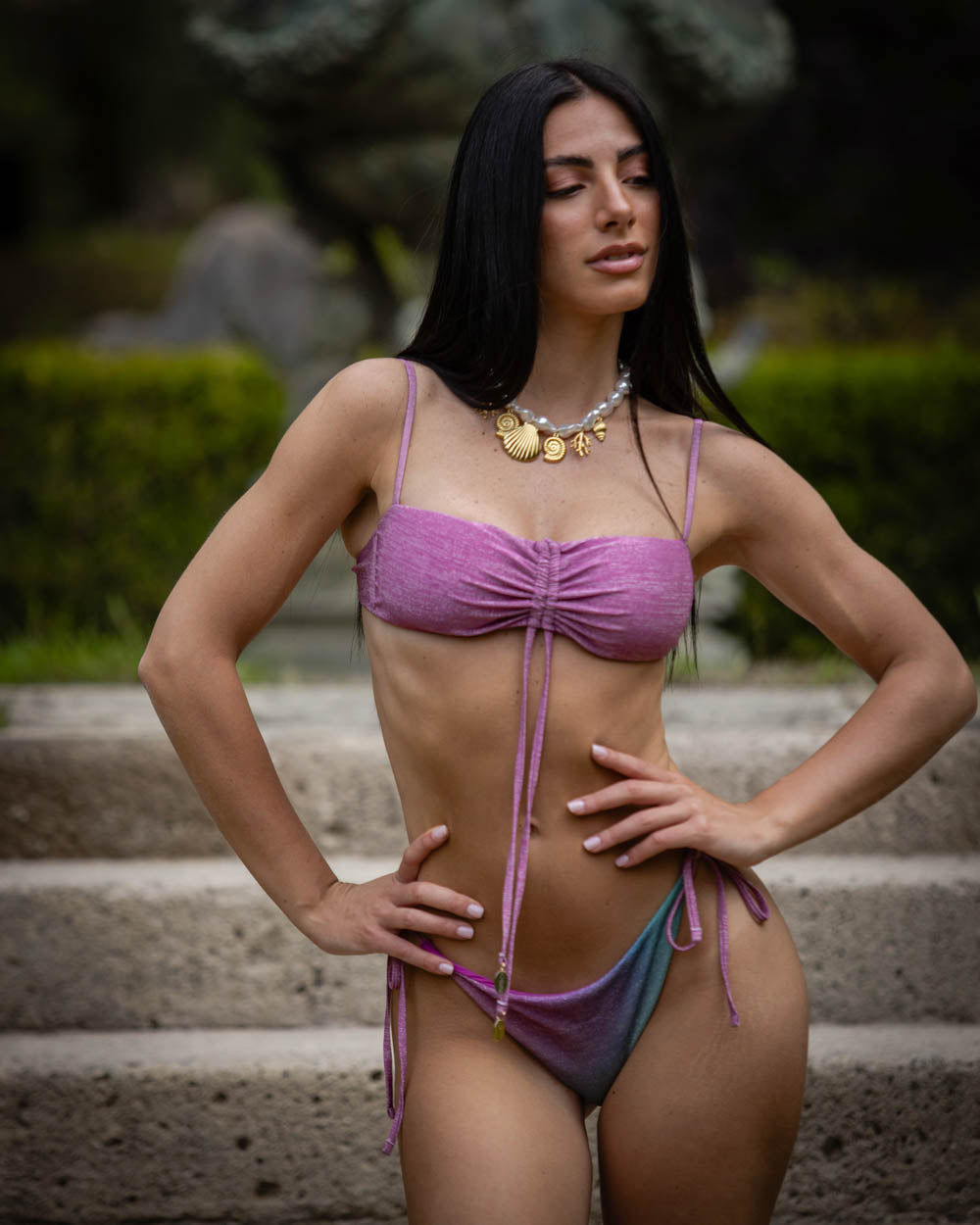 Bikini a fascia Cotazur degrade'