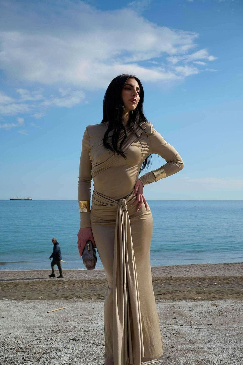 Abito oro Eleh - THE SECRET LOFT