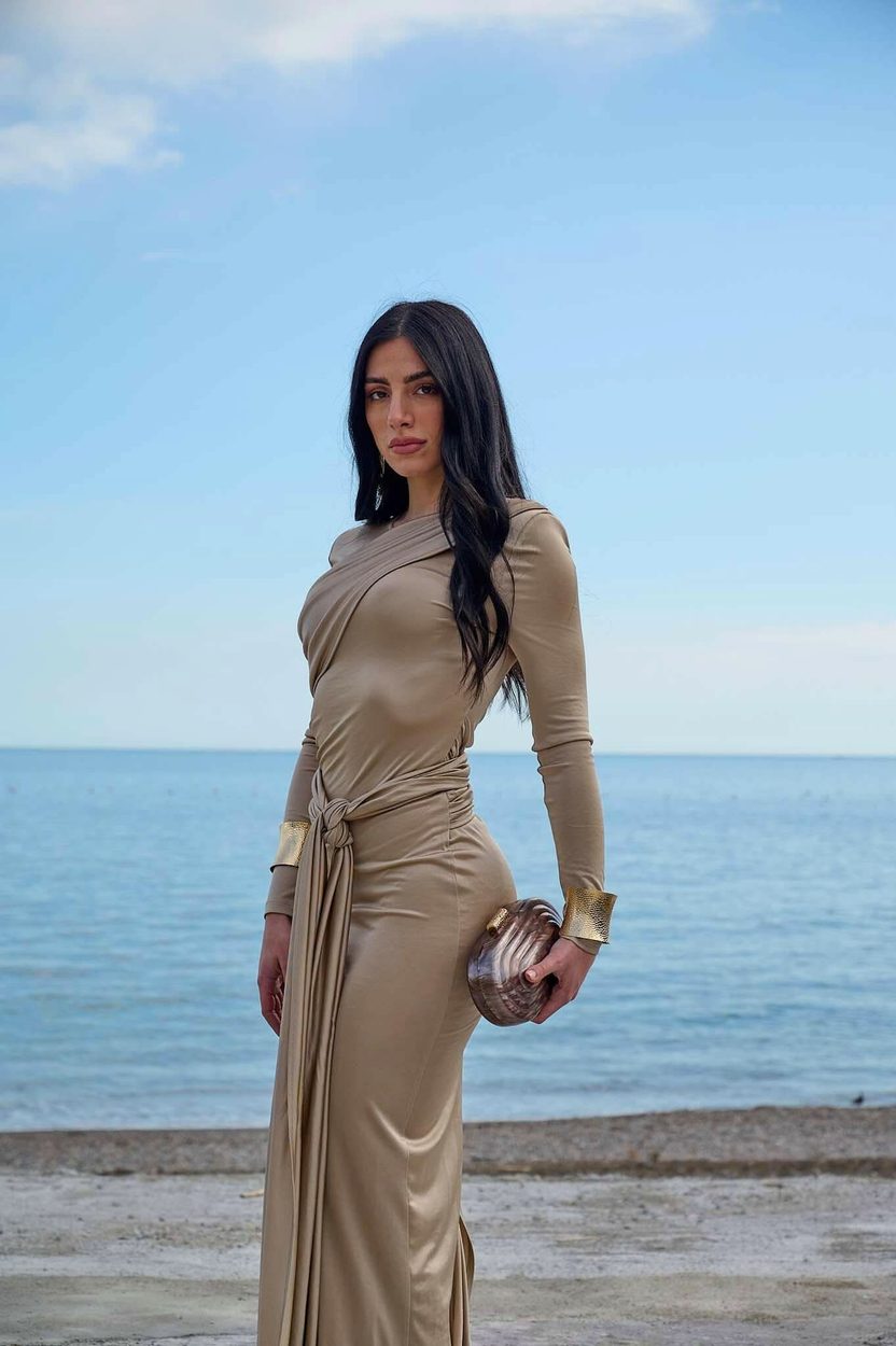 Abito oro Eleh - THE SECRET LOFT