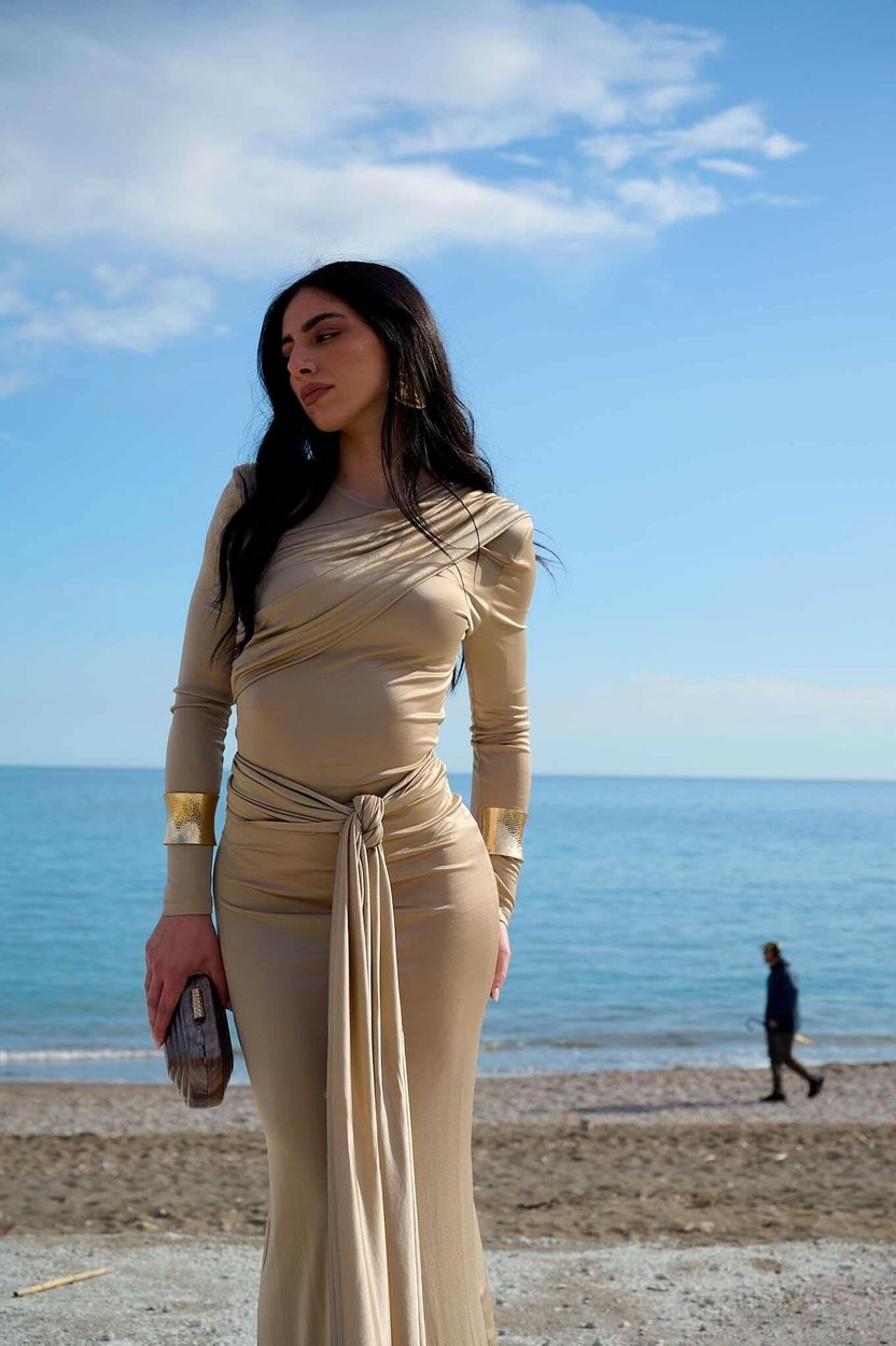 Abito oro Eleh - THE SECRET LOFT