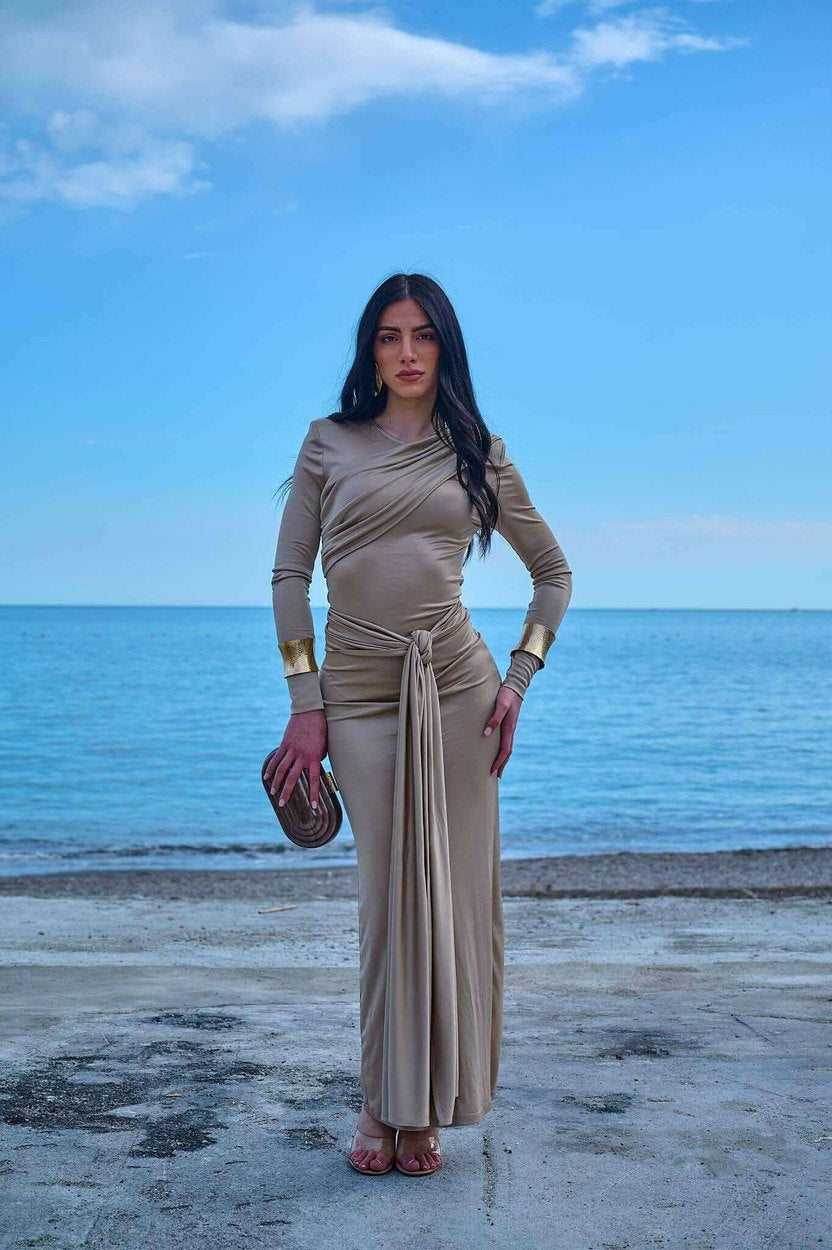 Abito oro Eleh - THE SECRET LOFT