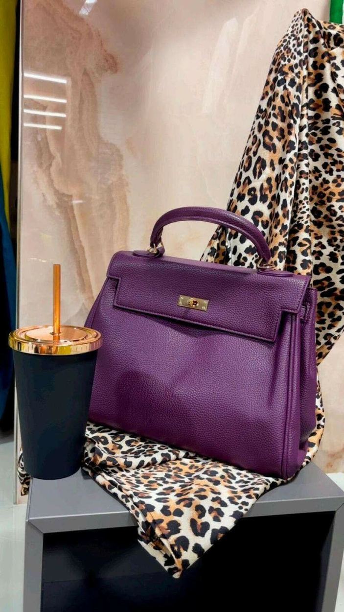 Borsa color prugna - THE SECRET LOFT