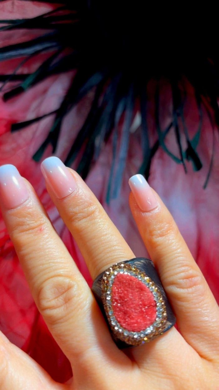 Anello animalier con gioiello - THE SECRET LOFT