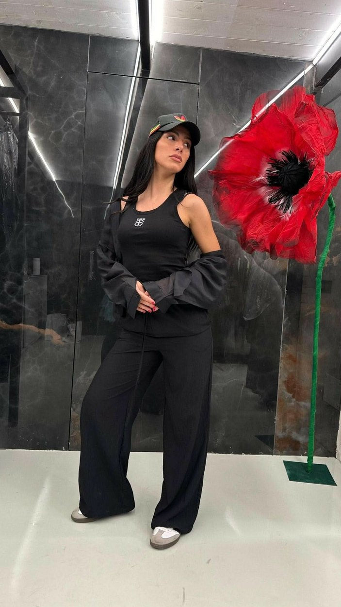 Pantalone nero - THE SECRET LOFT