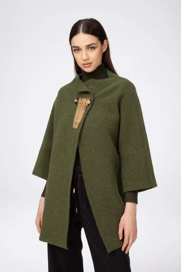 Cappotto con catena ODI ET AMO - THE SECRET LOFT