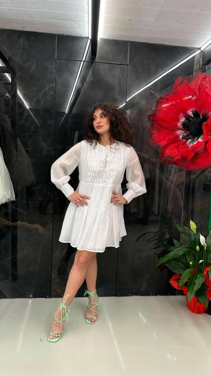 Abito Mini Bianco - THE SECRET LOFT