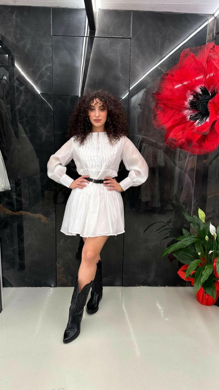 Abito Mini Bianco - THE SECRET LOFT