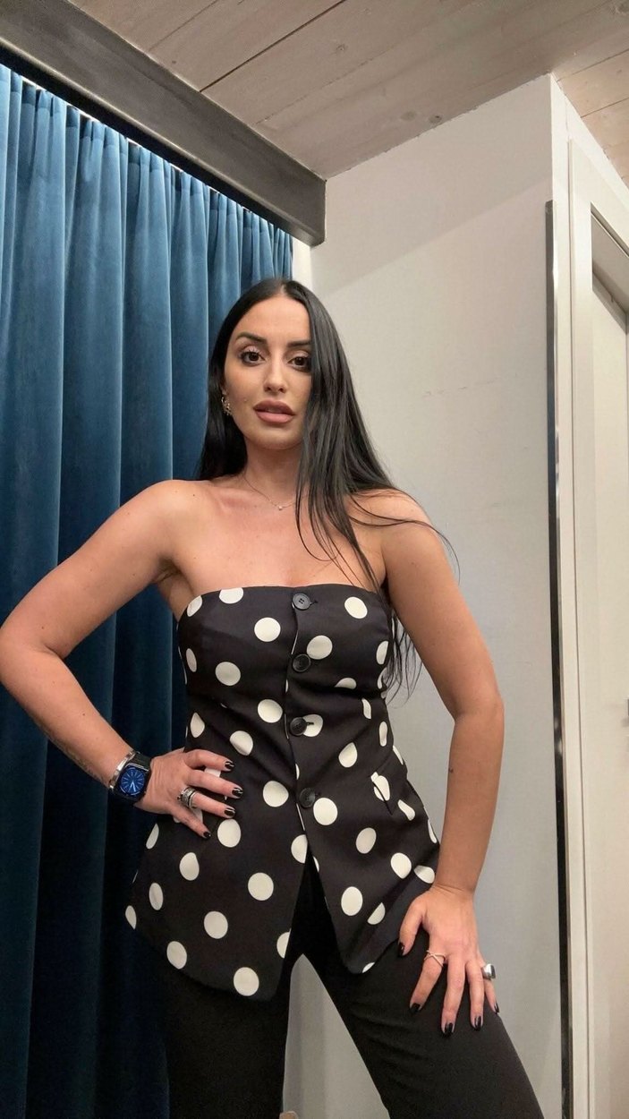 Crop pois bianco - THE SECRET LOFT