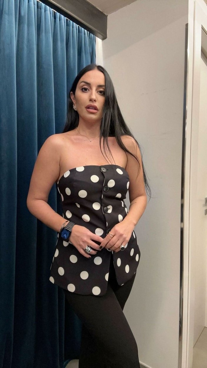 Crop pois bianco - THE SECRET LOFT