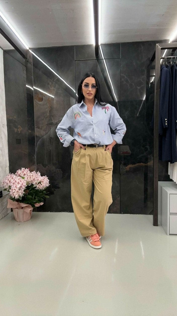 Pantalone Nocciola - THE SECRET LOFT