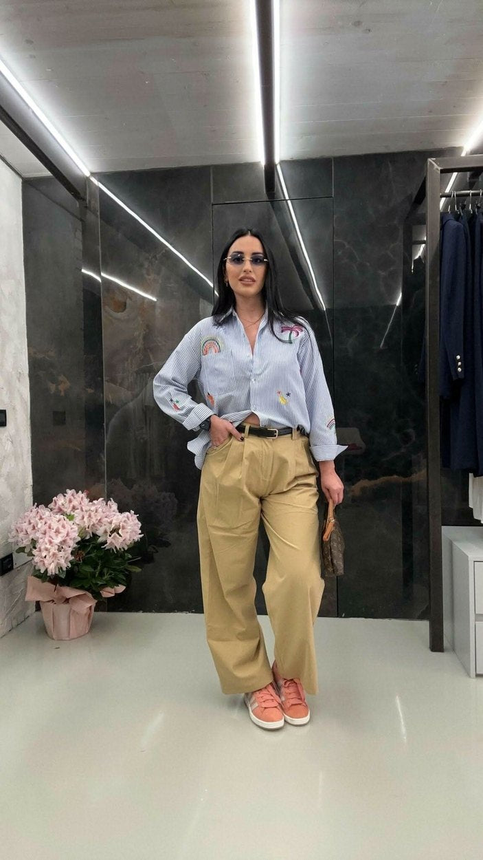 Pantalone Nocciola - THE SECRET LOFT