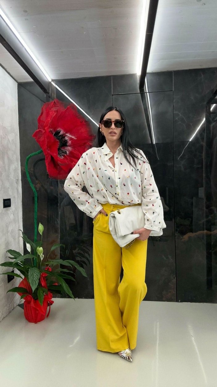 Pantalone yellow - THE SECRET LOFT