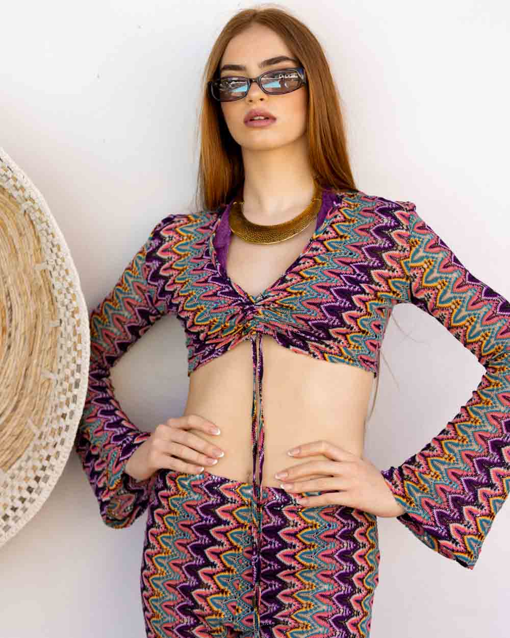 Pantalone Cotazur zig zag