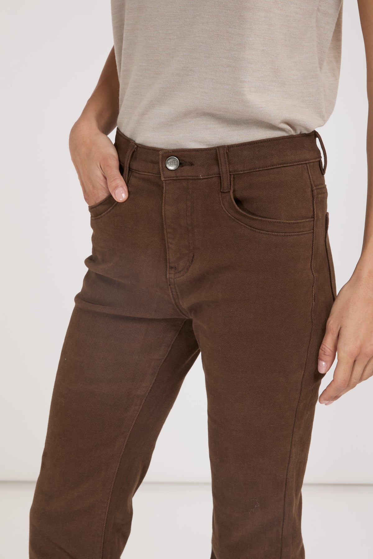 Jeans eleh marrone