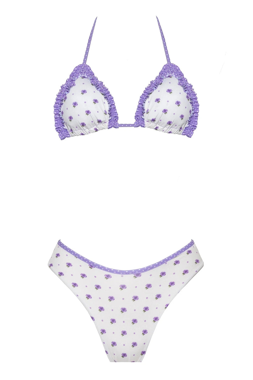 Costume flower sand bikini
