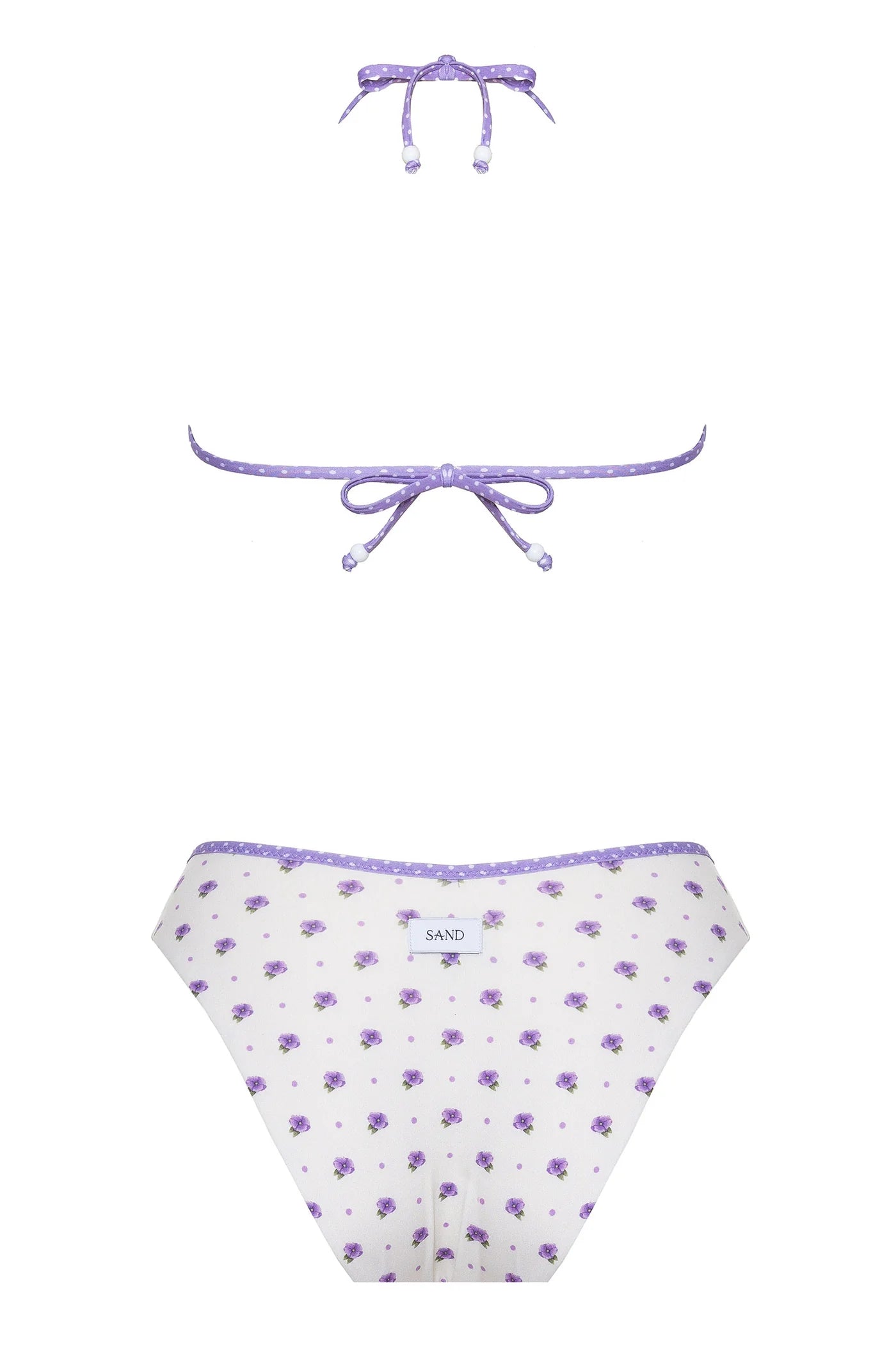 Costume flower sand bikini