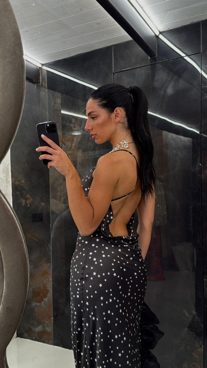 Abito Rouches stelle