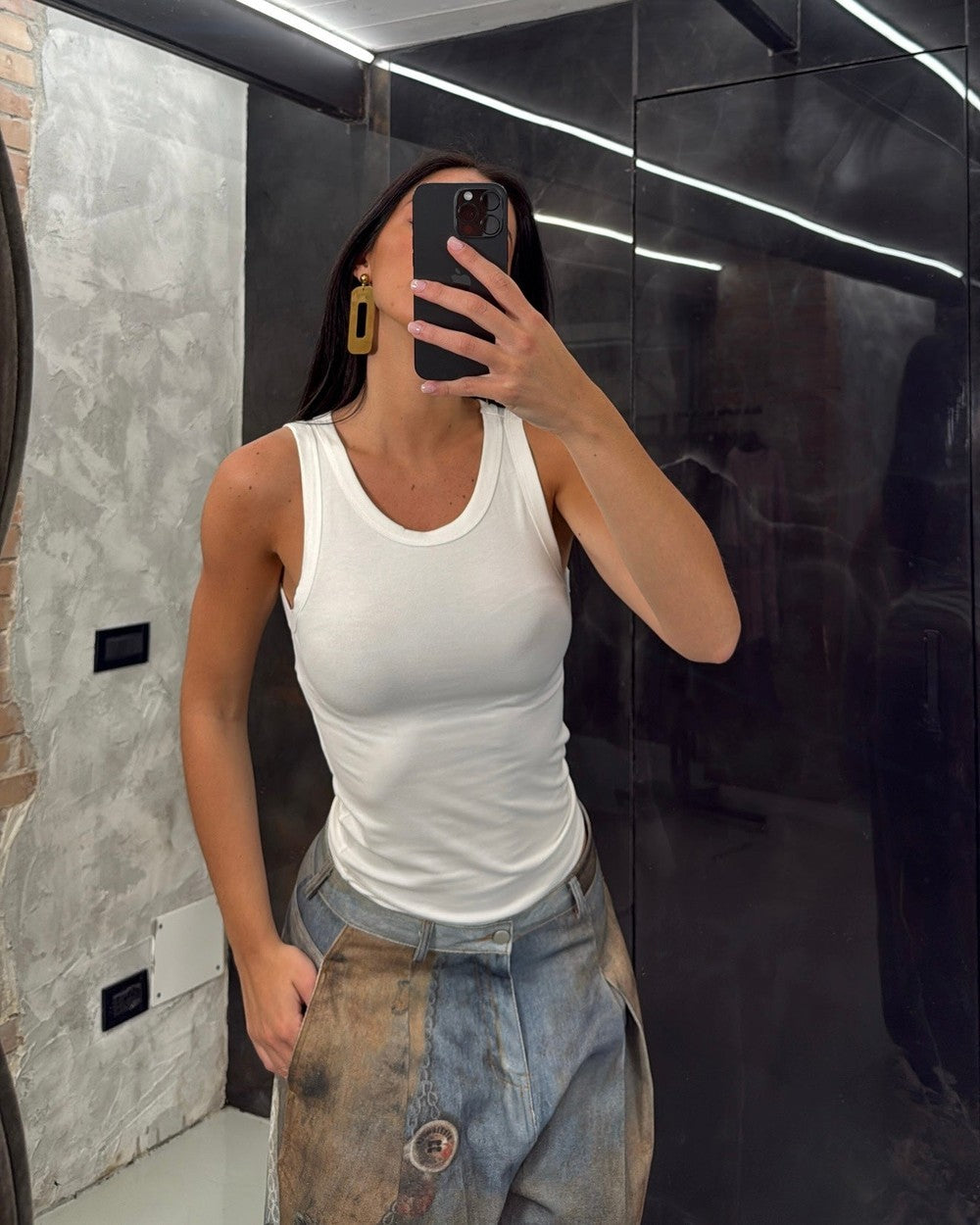 Canotta bianca