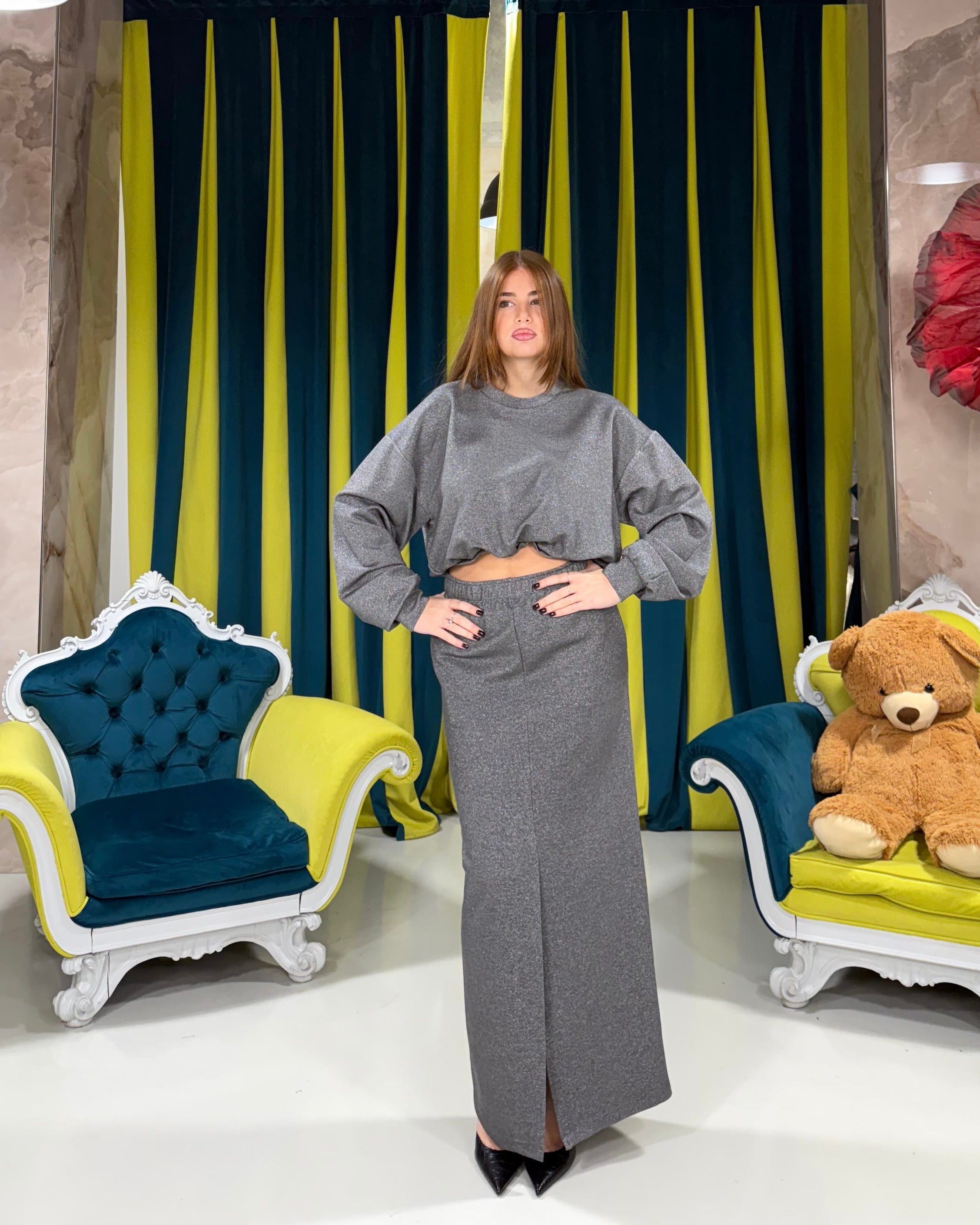 Coordinato lurex eleh