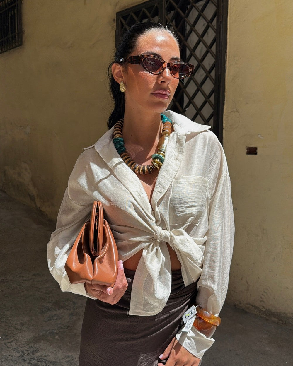 Camicia sabbia