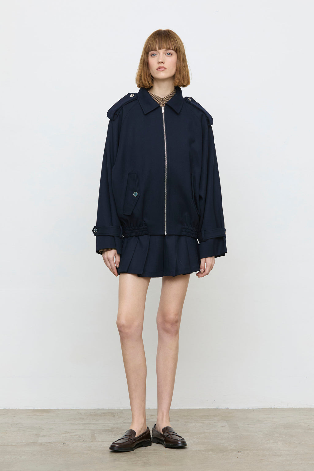 Giacca blu Eleh