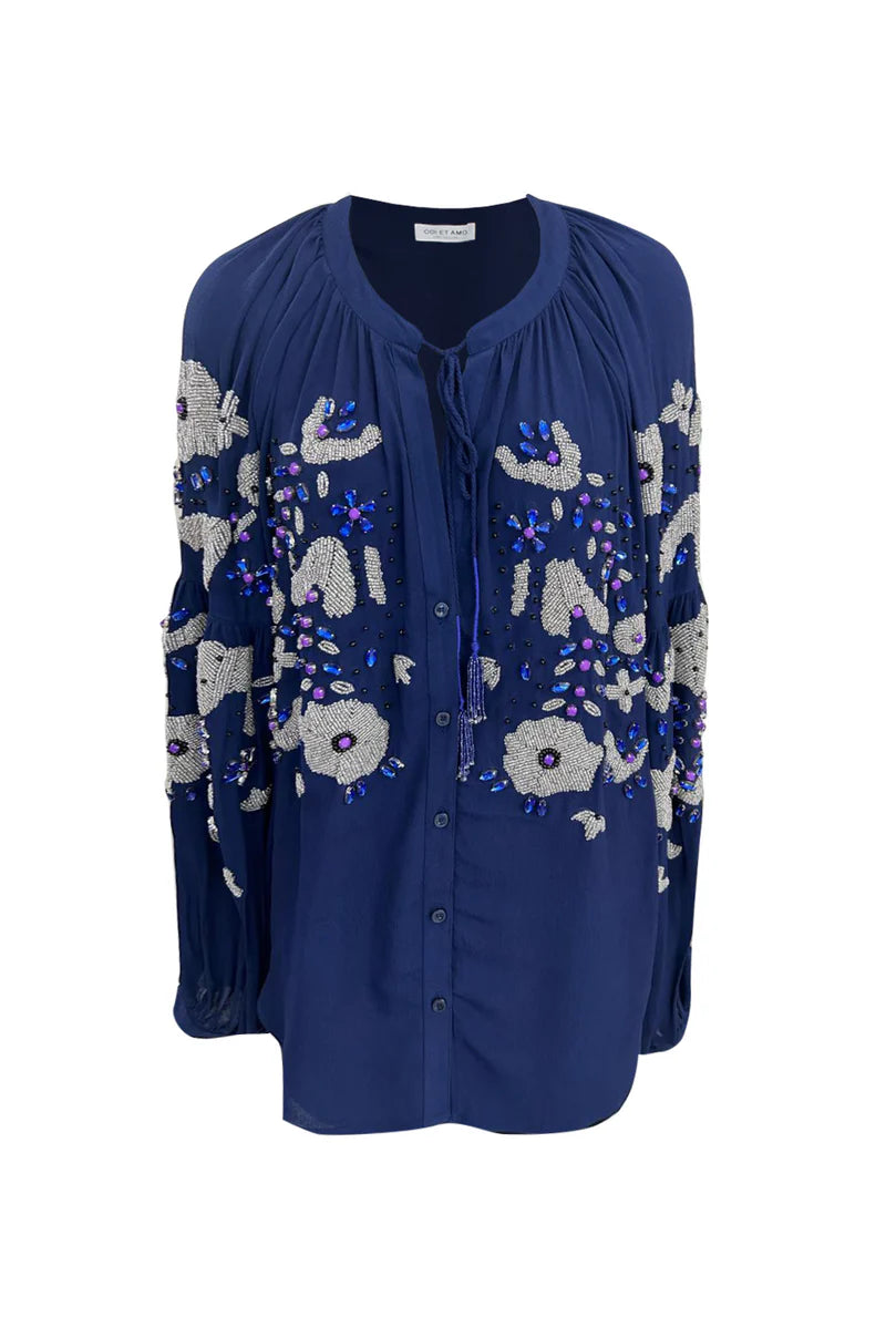 Camicia odi et amo cristalli