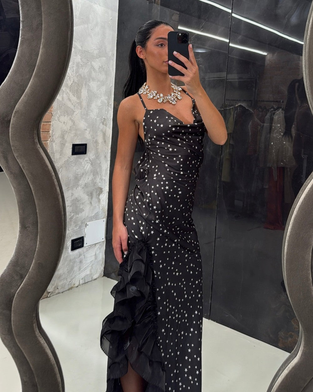 Abito Rouches stelle