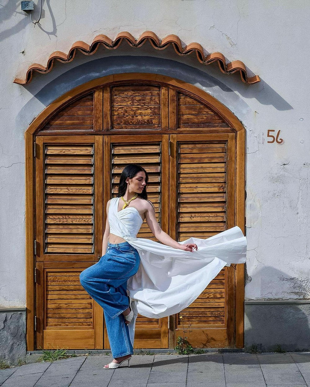 Top Bianco Eleh - THE SECRET LOFT