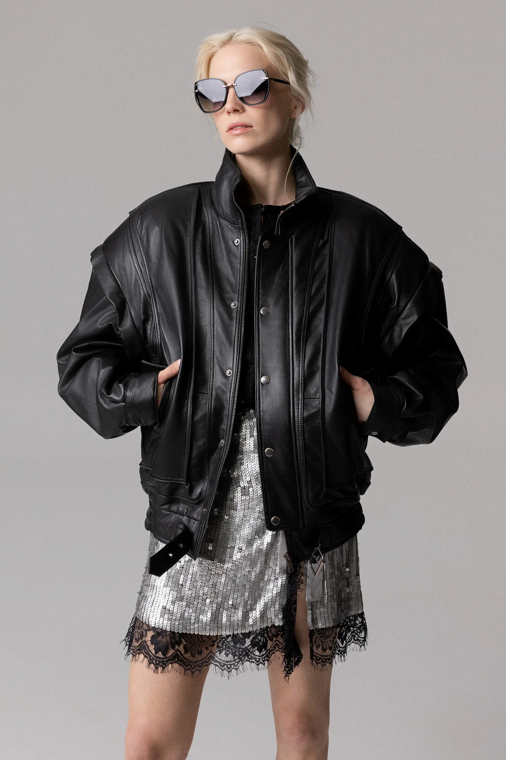 Bomber oversize odi et amo
