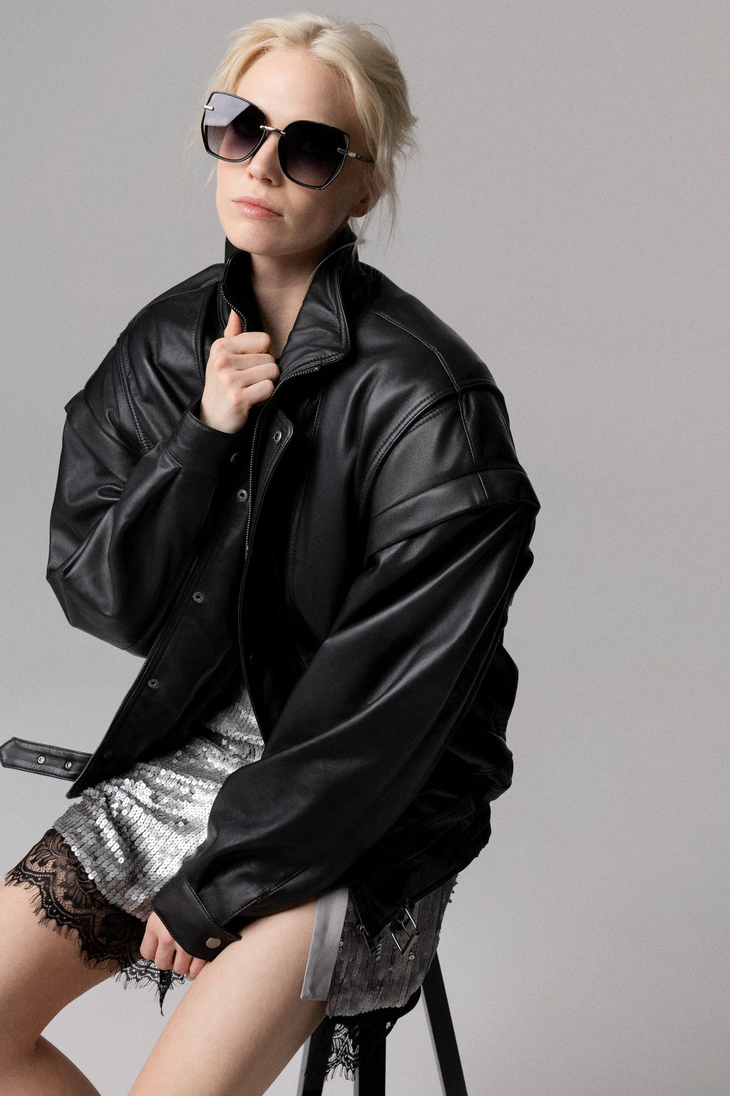 Bomber oversize odi et amo