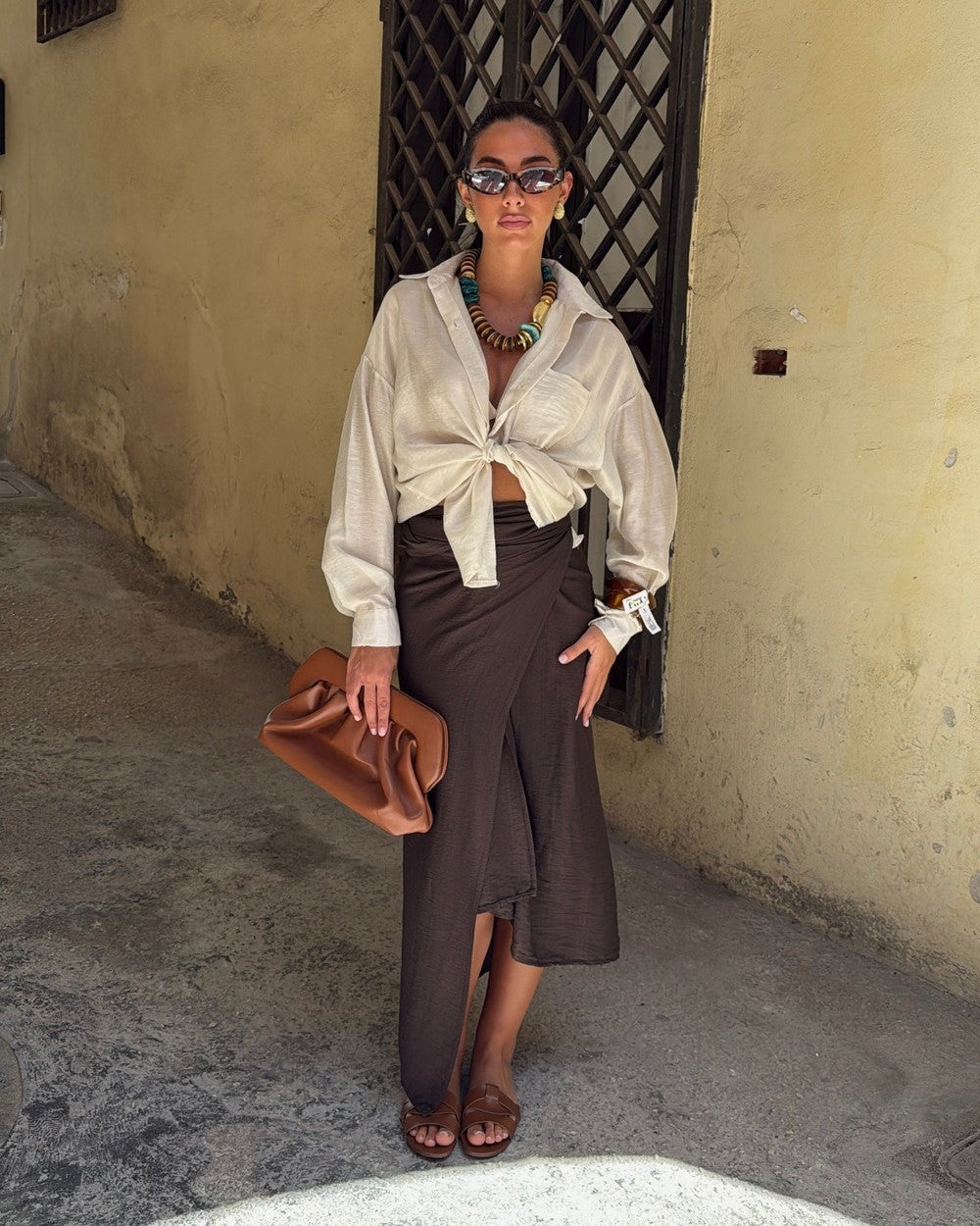 Camicia sabbia