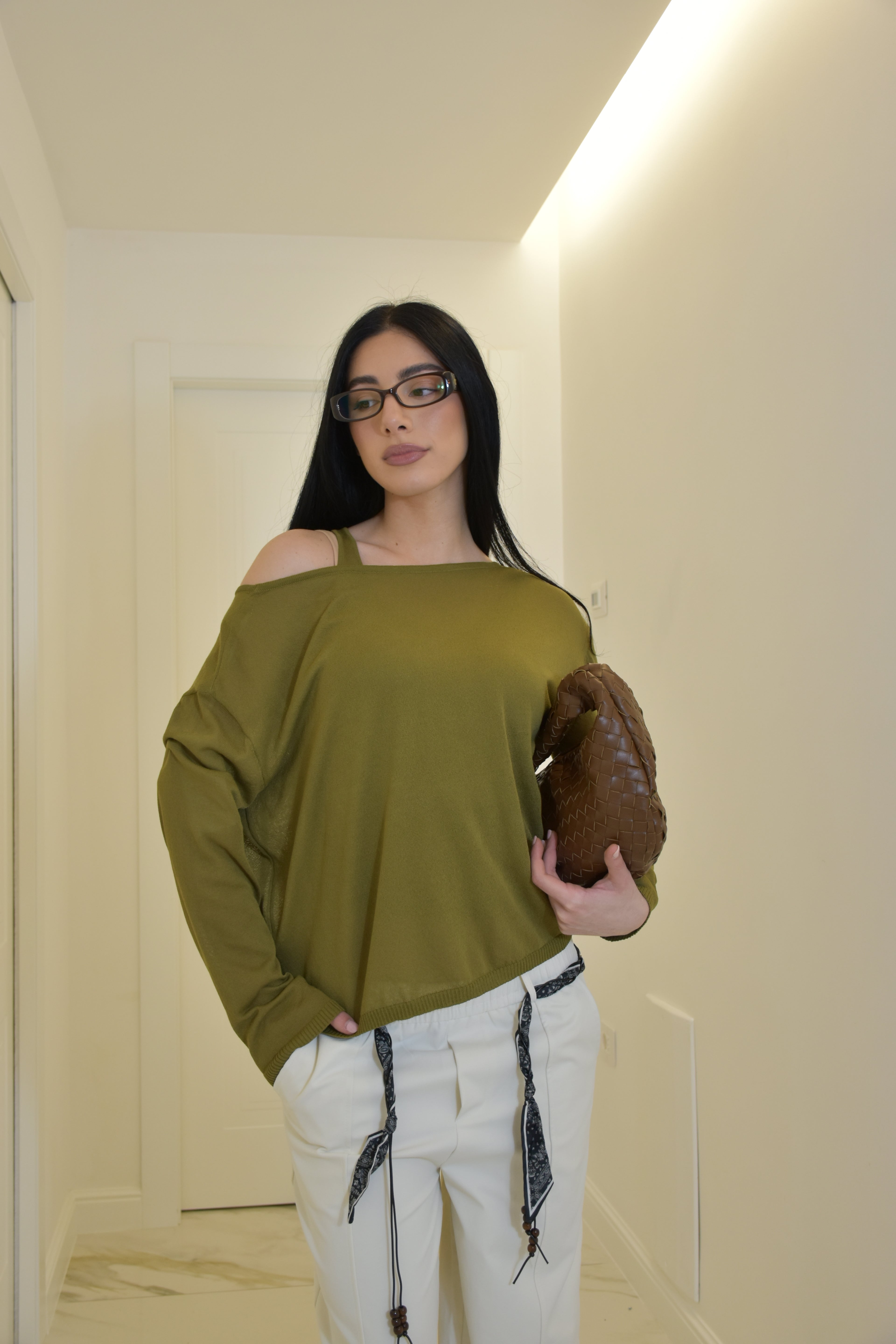 Maglia verde bosco