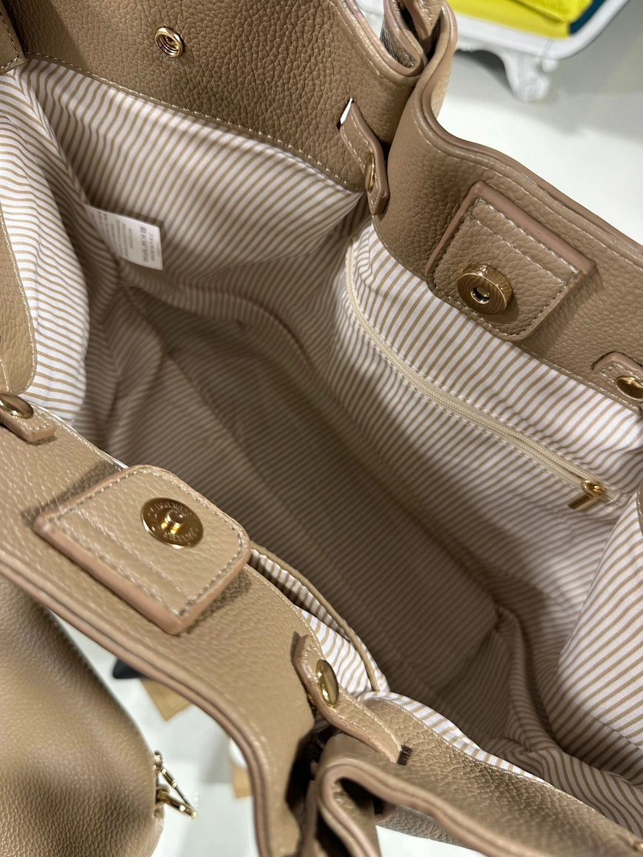 Borsa madrelline nocciola - THE SECRET LOFT