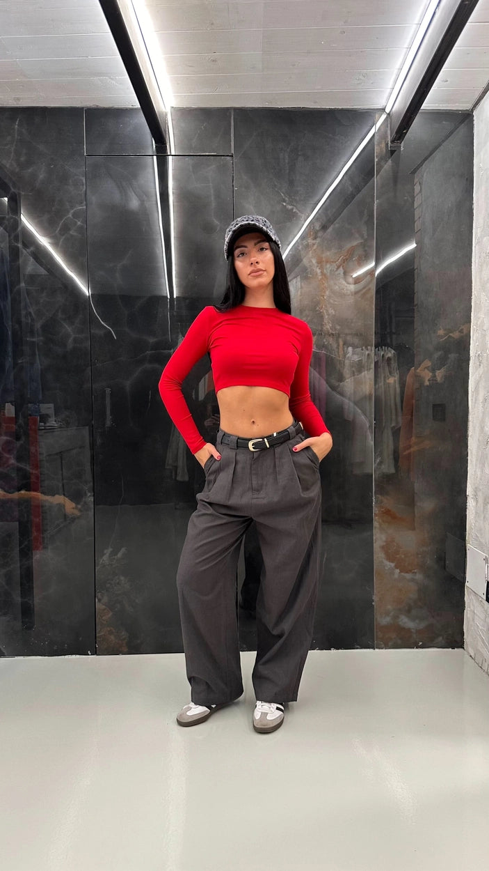 Maglia crop - THE SECRET LOFT