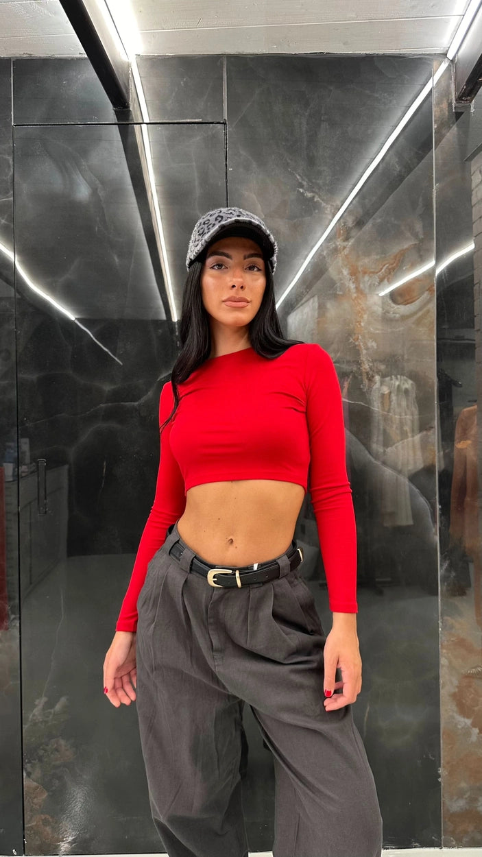 Maglia crop - THE SECRET LOFT
