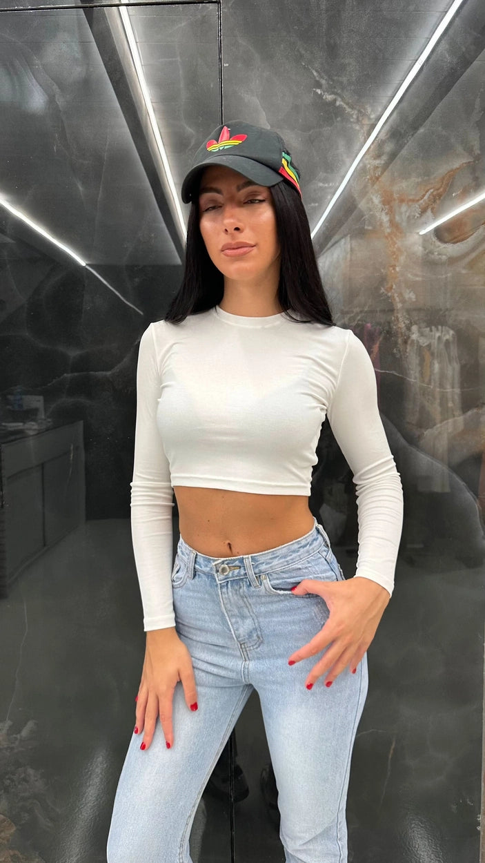 Maglia crop - THE SECRET LOFT