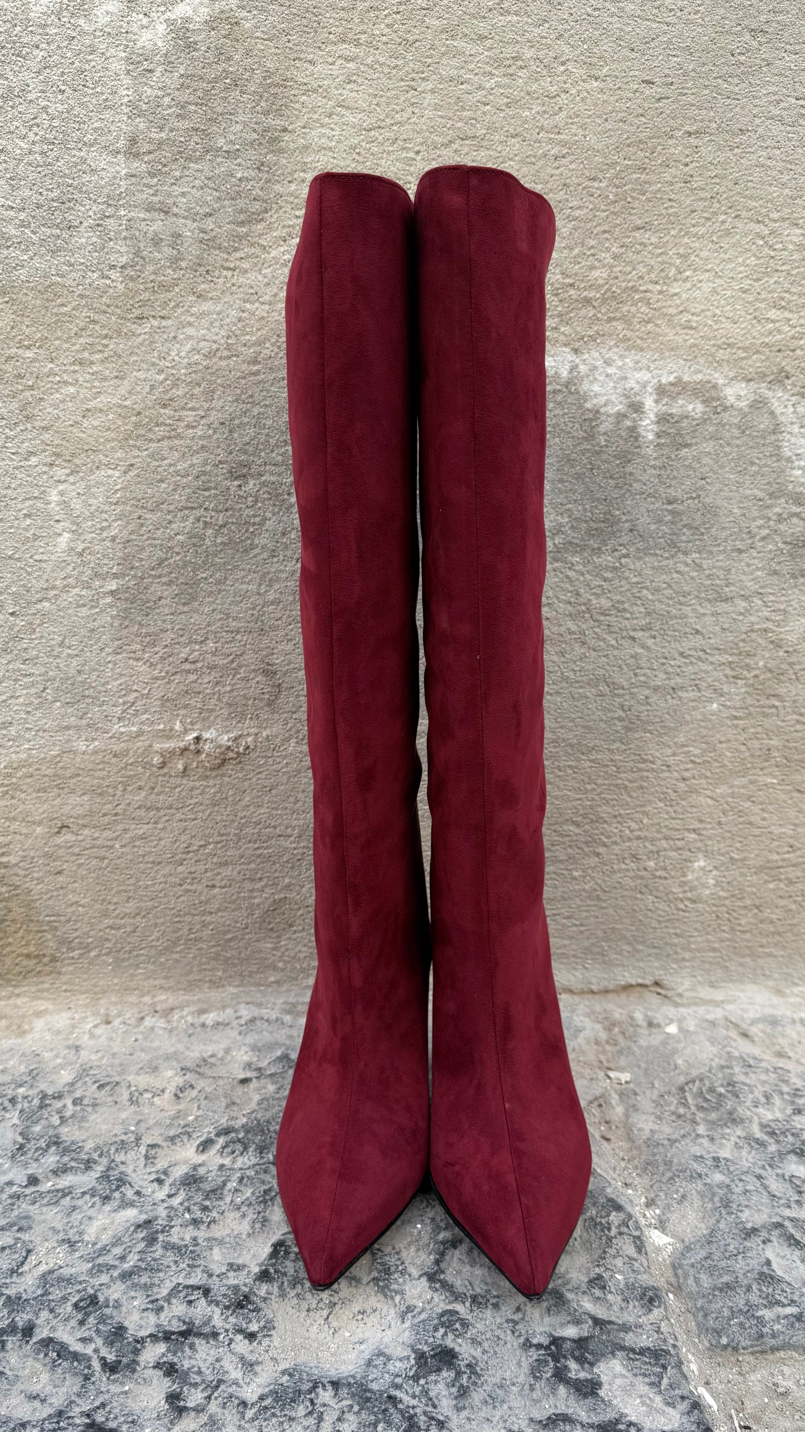 Stivali bordeaux Divine Follie