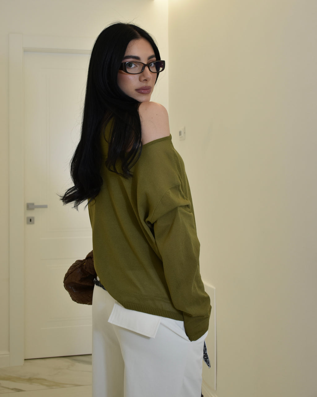 Maglia verde bosco