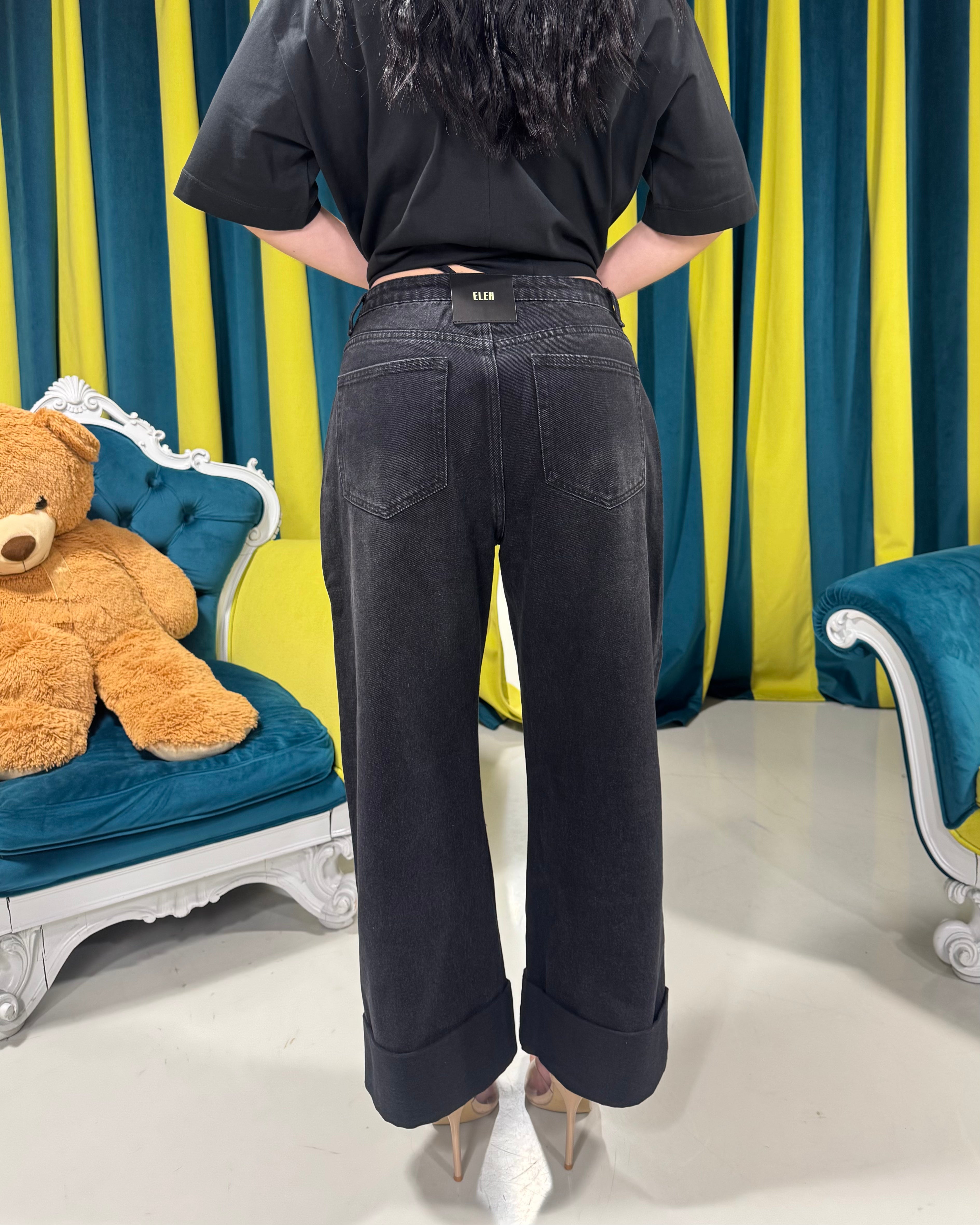 Jeans nero eleh