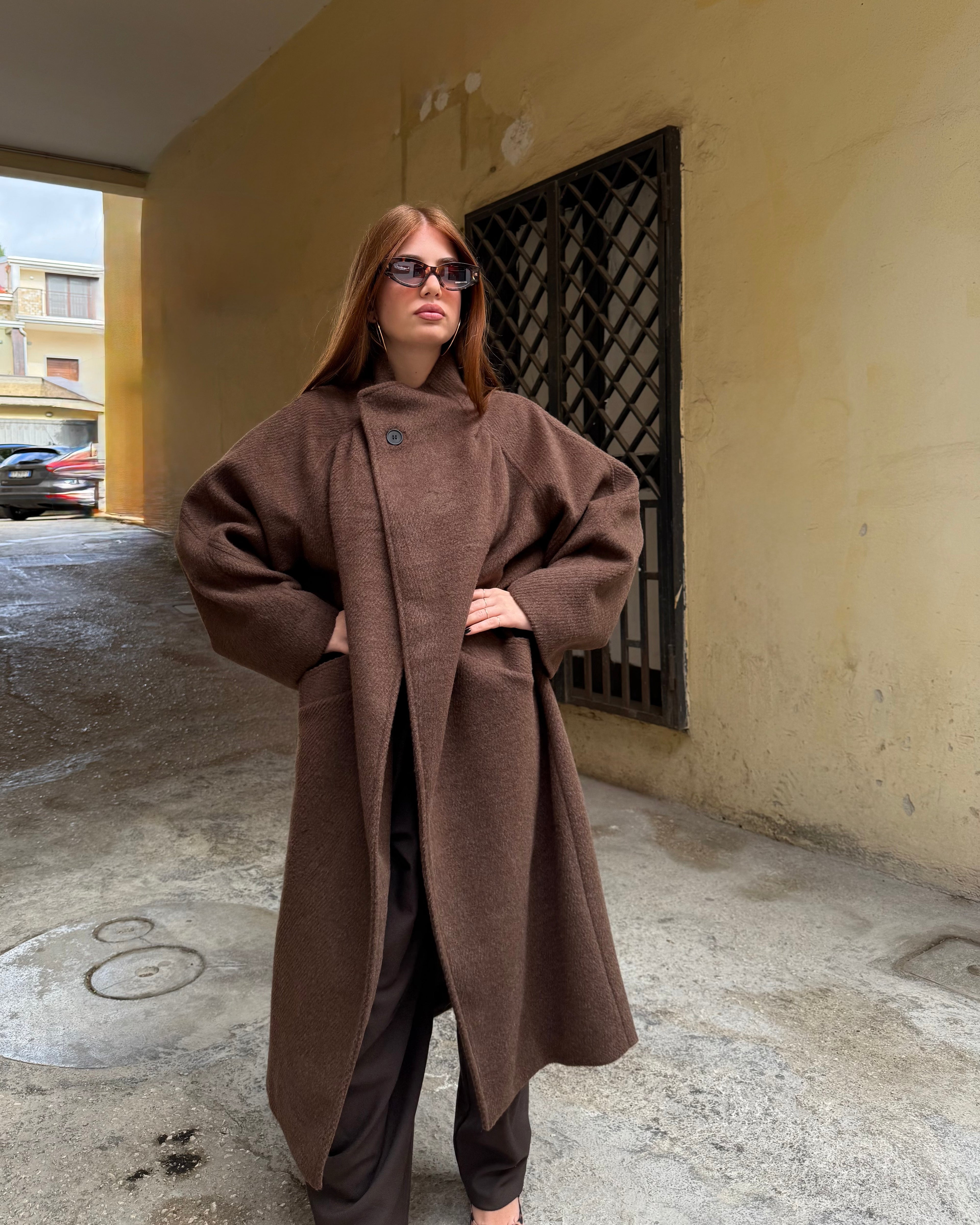 Cappotto Eleh marrone