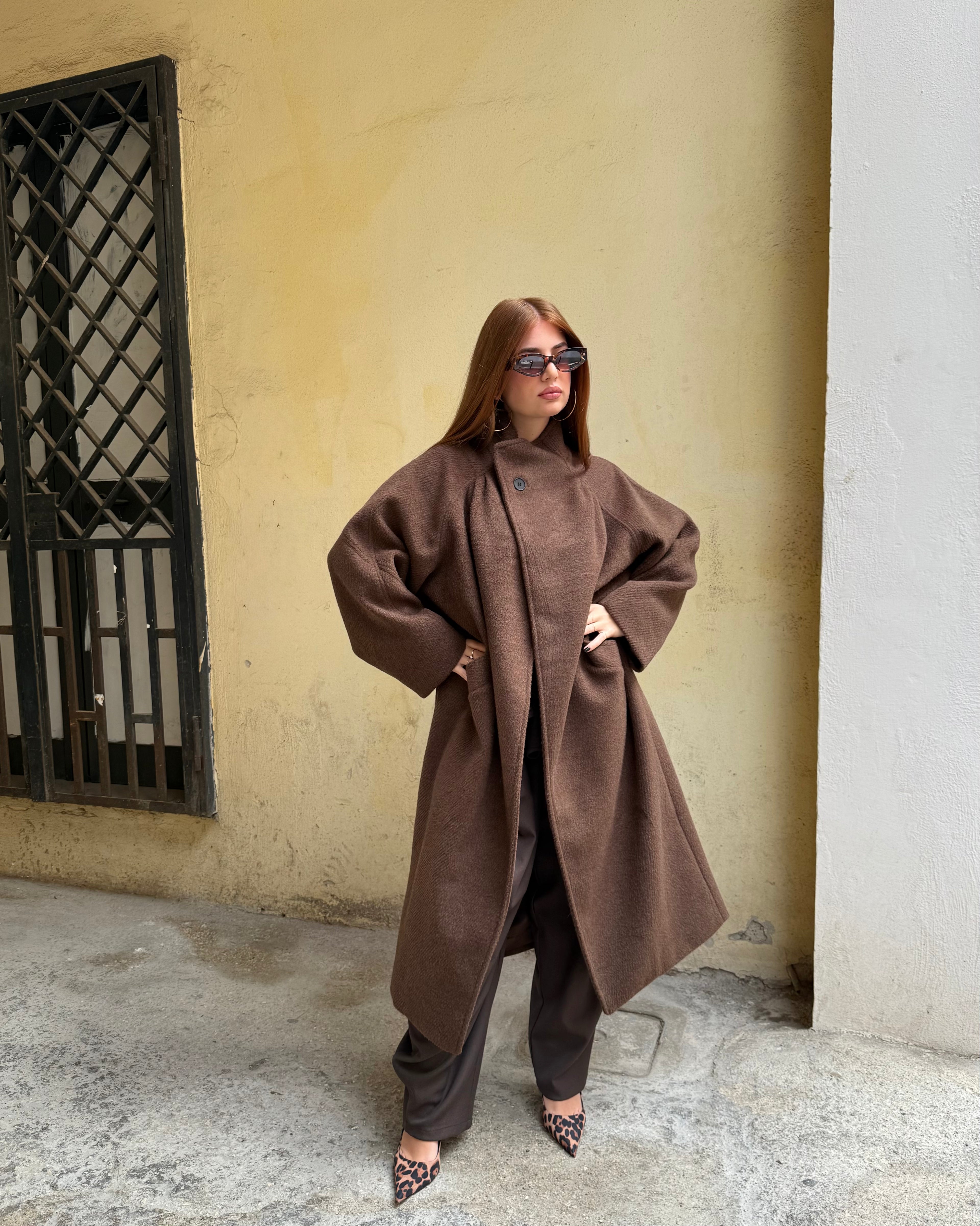 Cappotto Eleh marrone
