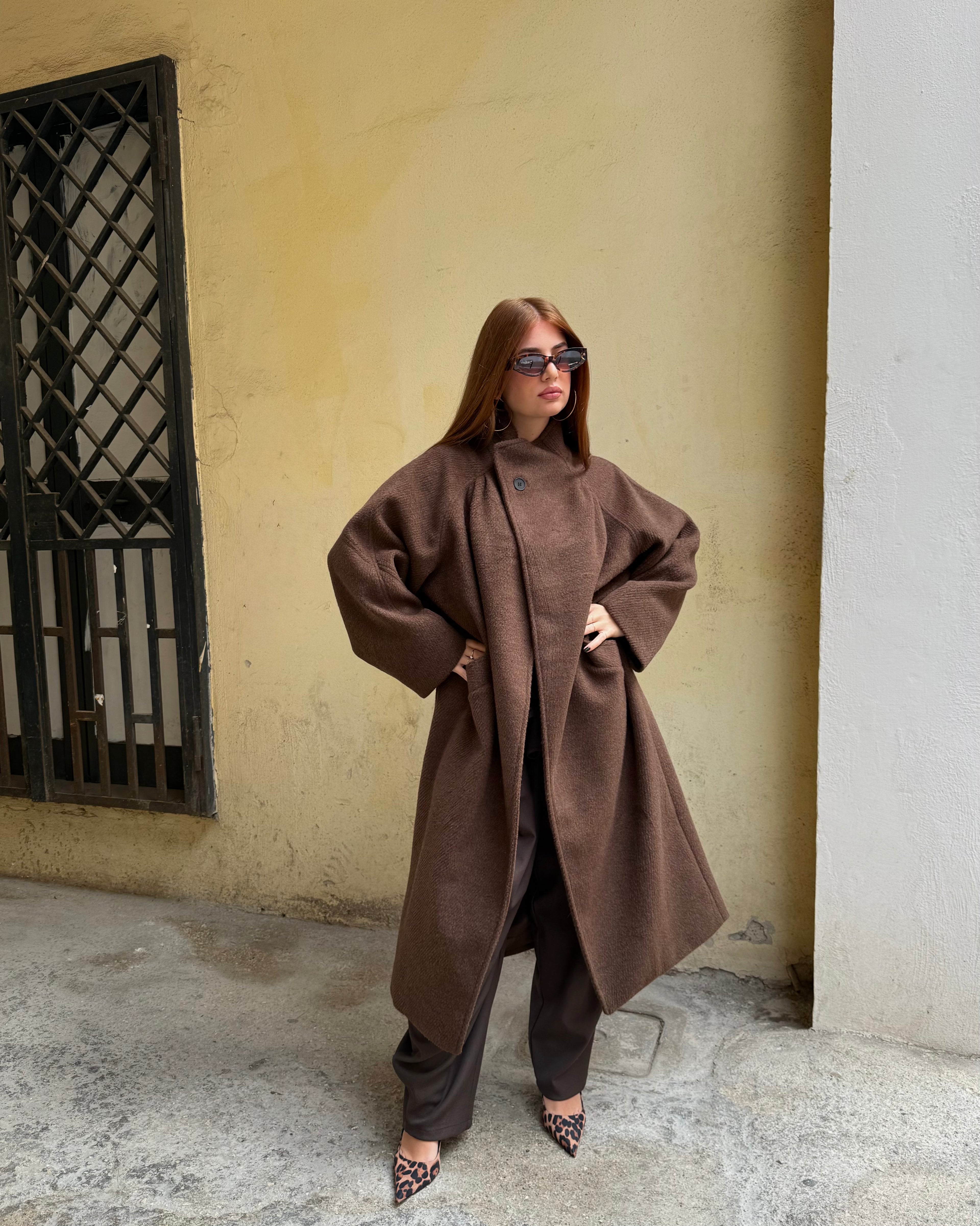 Cappotto Eleh marrone