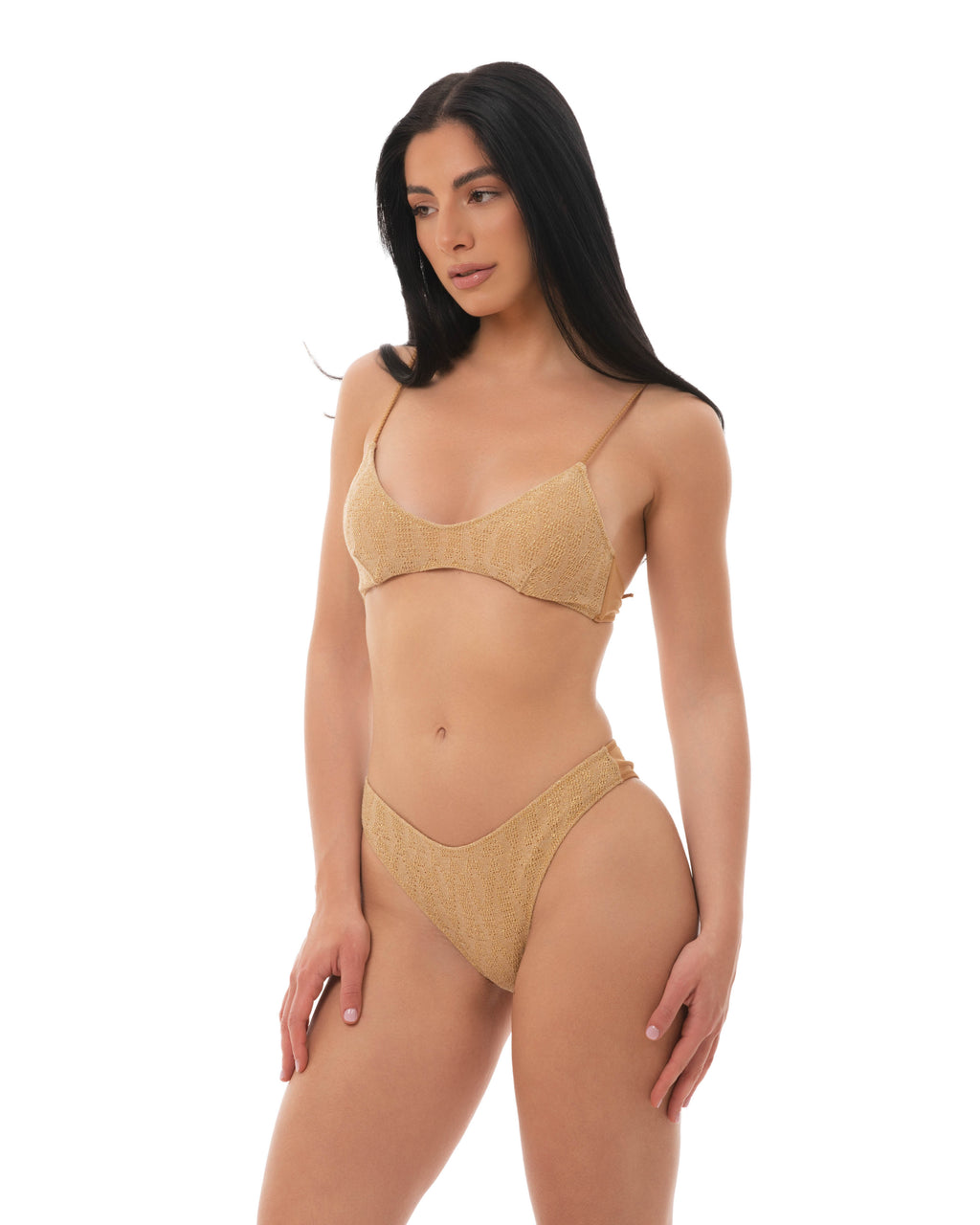 Costume bralette Cotazur oro