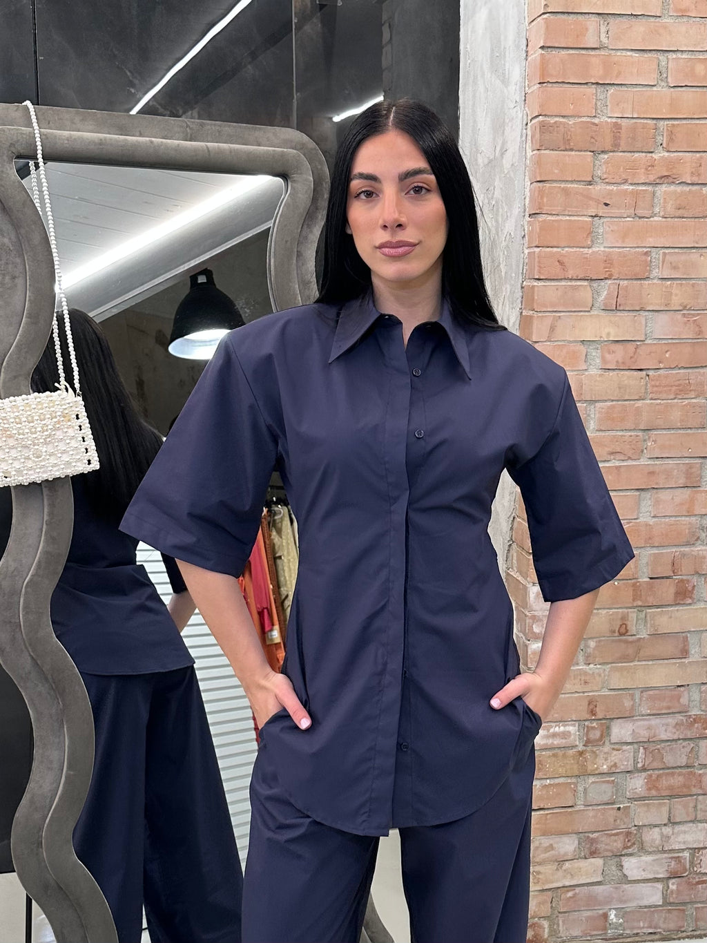 Coordinato blu