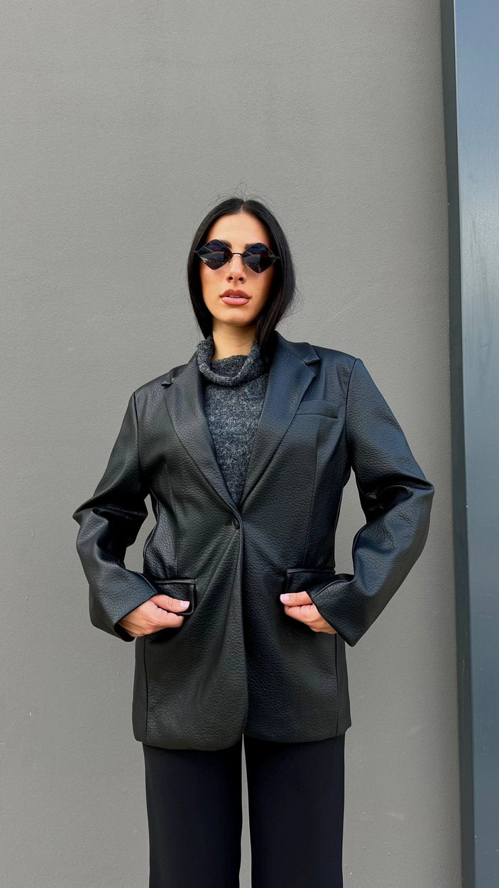 Giacca in pelle Eleh - THE SECRET LOFT