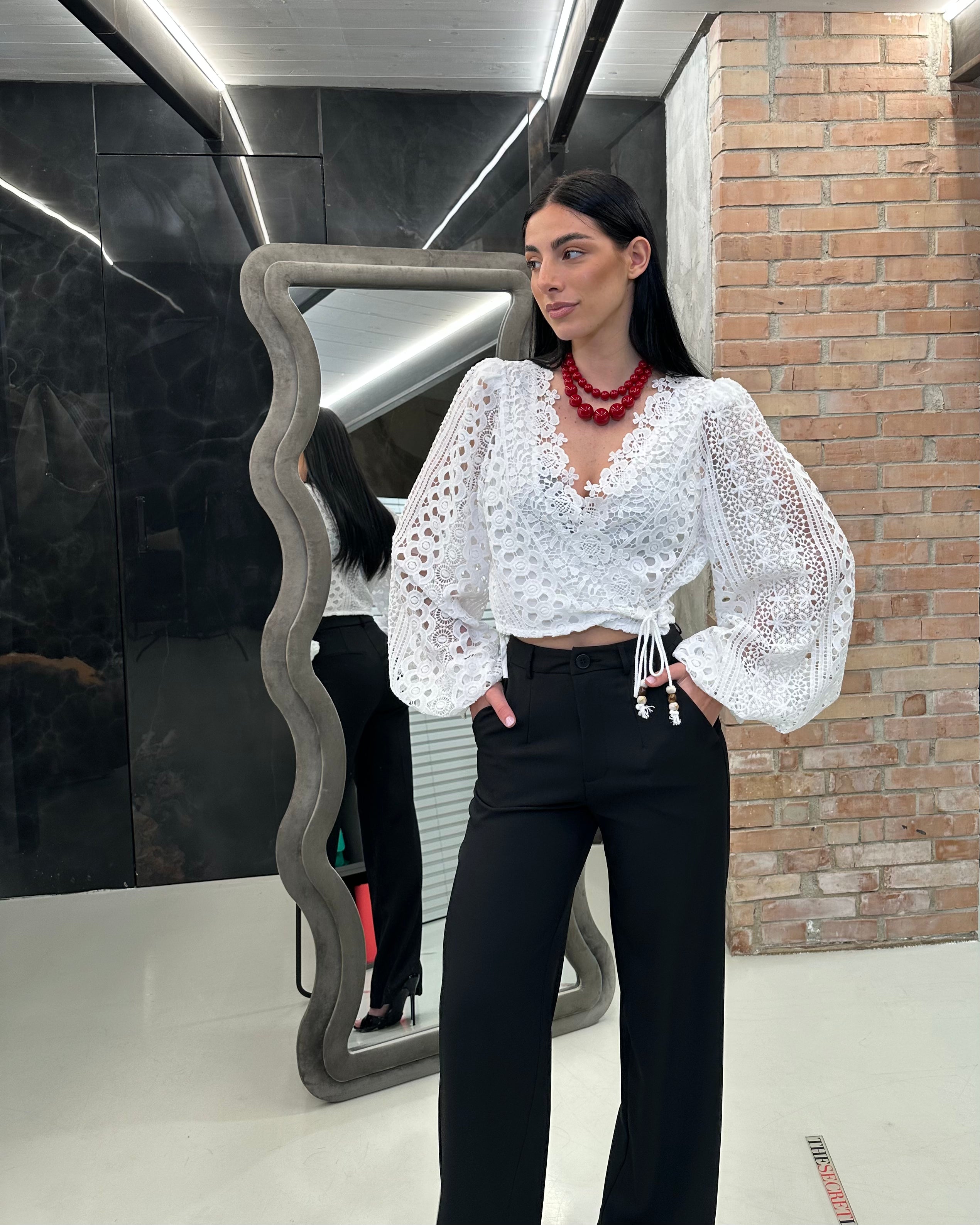 Camicia pizzo